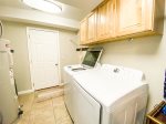 Washer and Dryer on main level